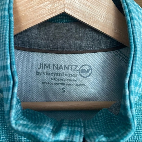 Vineyard Vines X Jim Nantz Plaid Pescadero Half-Zip Performance Pullover - Picture 12 of 15